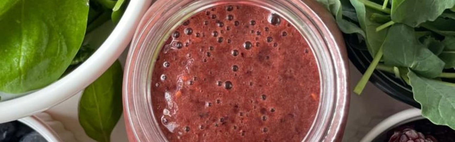 Smoothie de Espinaca y Frutas