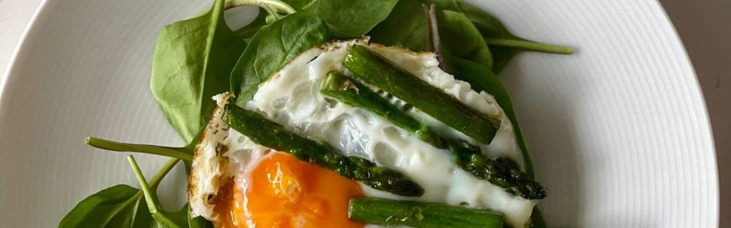 Huevos con Espárragos