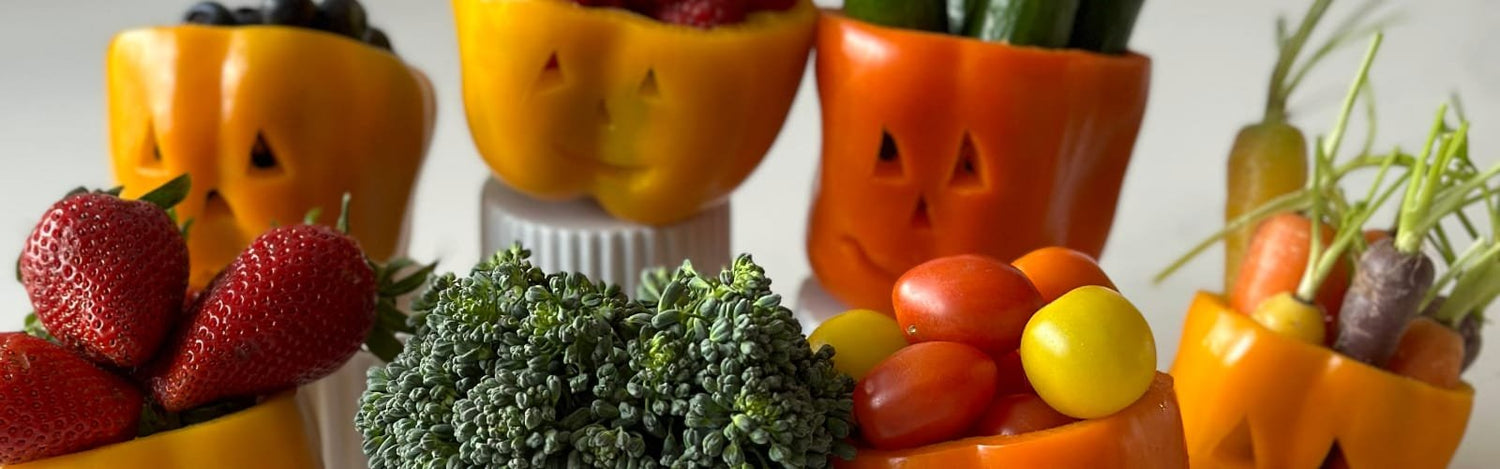 Pimentones de Calabazas Halloween