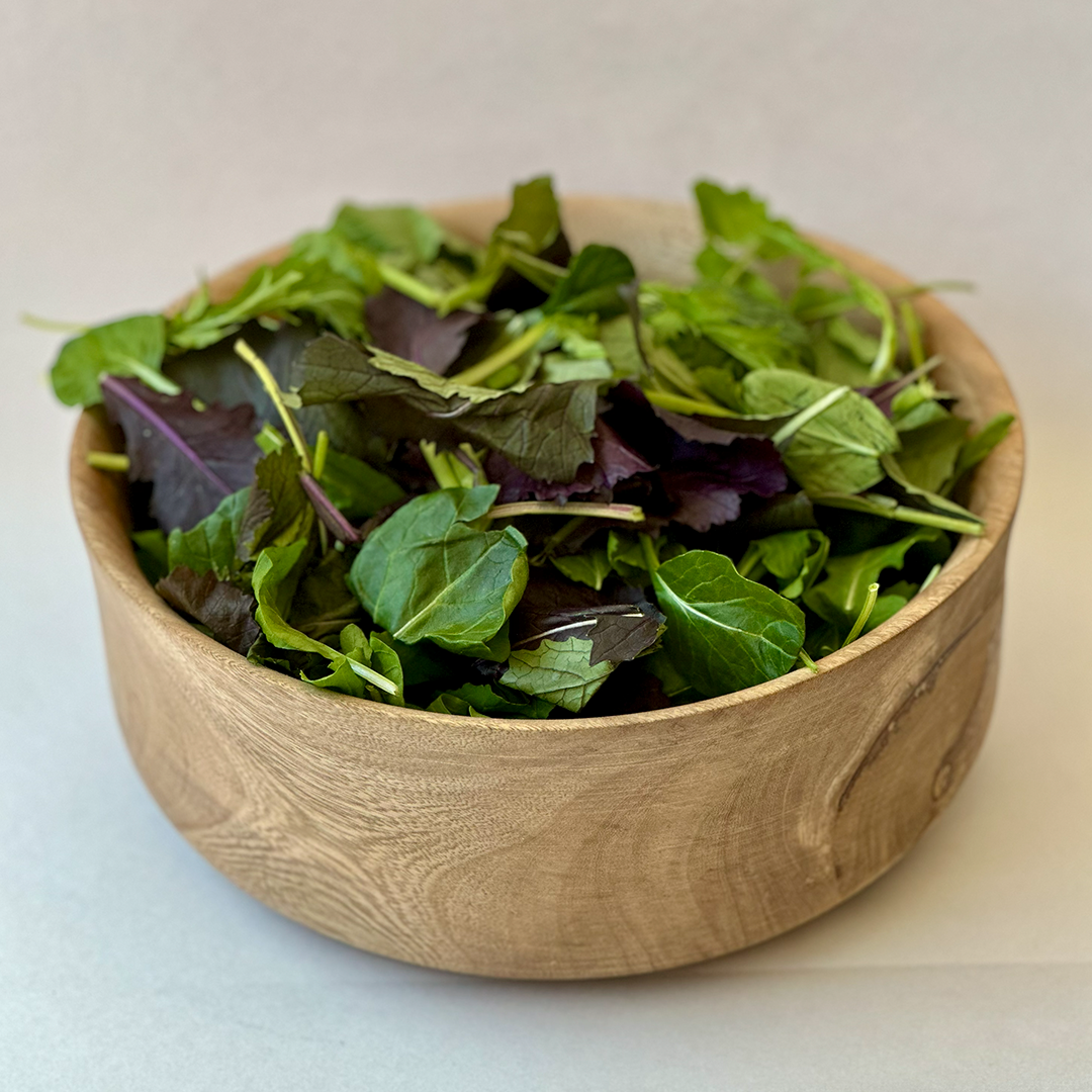 Summer Mix-baby leaf mix (100g)-Mizuna Verde,Tatsoi Verde y Mostaza Roja