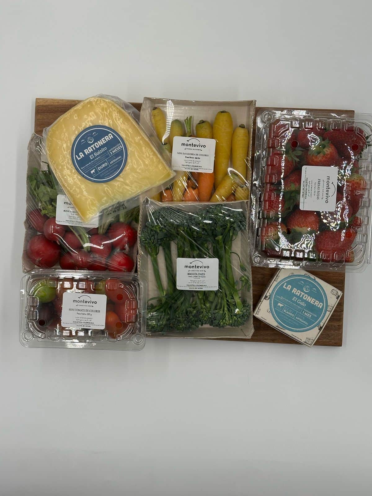 Tabla Quesos y Veggies